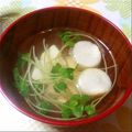きょんこんちゃん's cooksnap of when they made 白だしお吸い物♪.