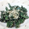 セギミ's cooksnap of when they made ほうれん草の胡麻和え.
