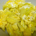 anjizi's cooksnap of when they made お弁当☆付け合せに☆キャベツの卵とじ♪.