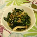 ティンク★'s cooksnap of when they made ほうれん草としめじの煮物～スピード調理～.