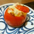 九州女。。。's cooksnap of when they made 可愛い～♪トマトのファルシー（肉詰め）.