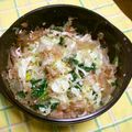 まぁくる's cooksnap of when they made ■糖質制限■ほうれん草キャベツおかかマヨ.