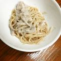 真の愛's cooksnap of when they made 簡単ｗ塩辛deｸﾘｰﾑﾊﾟｽﾀ♪.