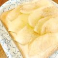 QPはにー's cooksnap of when they made アップル＊ハニーのトースト.