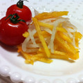 みゅmiyu's cooksnap of when they made 大根と柿のなます風サラダ.