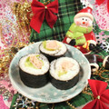 みなみんくっきんぐ's cooksnap of when they made 子供のためのハム巻き寿司.