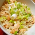 alpage's cooksnap of when they made 鮭と玉葱のにんにくバター炒飯.