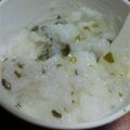 のじまさん's cooksnap of when they made ♡離乳食*わかめとしらすのおかゆ♡.