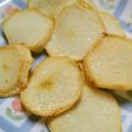 saki1010's cooksnap of when they made くわいチップス.