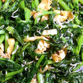 yukky0717's cooksnap of when they made 大根の葉とシラスの炒め煮.
