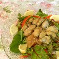 桃屋誰's cooksnap of when they made 牡蠣のレモン照り焼き.