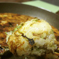 ほりまり's cooksnap of when they made つくね芋のネギたっぷりお好み焼き風.