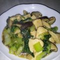 バンシャクカーチャン's cooksnap of when they made ムネ肉椎茸チンゲン菜の中華煮.