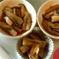 みきぴょ's cooksnap of when they made こんにゃくと椎茸の煮物.