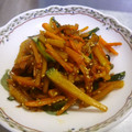 ミラゴン's cooksnap of when they made 南瓜と人参のきんぴら.