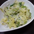 fuwamocos's cooksnap of when they made 大人気！うちの定番しらすキャベツ.