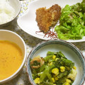 ミオーチェ's cooksnap of when they made からし菜とエビのカレーマヨ炒め.