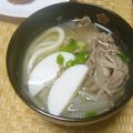 白いカピバラ's cooksnap of when they made 大根いり肉うどん.*゜.