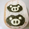 紅葉ｙ's cooksnap of when they made ✿黒ブタさん弁✿.