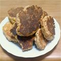 旧小林's cooksnap of when they made ✿おからヨーグルトパンケーキ✿.
