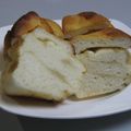 かおちぃ's cooksnap of when they made フィナンシェ？！と合体食パン.