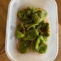みるく茶's cooksnap of when they made 包丁いらず！丸ごとピーマンのレンジ煮浸し.
