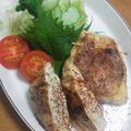 ミセスkei's cooksnap of when they made 薄揚げの肉詰め焼き.