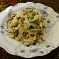 枝豆コロ助's cooksnap of when they made ひじきと蓮根のゴマ味噌マヨサラダ.