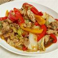 かぼす１２３'s cooksnap of when they made 白菜とパプリカのカレーオイスター炒め.