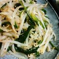sho悠's cooksnap of when they made 簡単！もやし＆ホウレン草のさっぱりナムル.