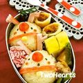 ＴＷＯＨＥＡＲＴＳ's cooksnap of when they made 簡単☆丸おにぎりｄｅサンタ＆トナカイ.