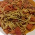 kozueham's cooksnap of when they made 納豆で★トマトで★簡単和風パスタ★.