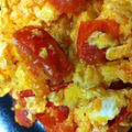 うらぴぃ's cooksnap of when they made シンプル♪美味しい トマトの卵炒め.