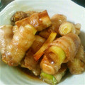 じゃーりぃ's cooksnap of when they made ★簡単★白ネギと豚バラのクルクル照り焼き.