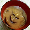 gogocha's cooksnap of when they made なすとみょうがの味噌汁.