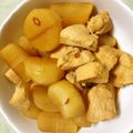 ya_yo_yi's cooksnap of when they made 鶏肉と大根の煮物.
