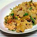 weston's cooksnap of when they made ニラ豚卵のキムチ炒め.
