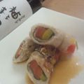さくらこむぎ's cooksnap of when they made ポン酢で(´∀｀*)パプリカの豚しそ巻き.