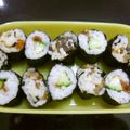 もさな's cooksnap of when they made ☆しそ梅ときゅうりのほそ巻★.