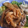 きらり流れ星's cooksnap of when they made やわらかハンバーグ.