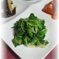 ＴＯＭＯＷＡＴ's cooksnap of when they made 菜の花と長ネギのレモン醤油でおひたし.