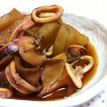 シナコ＇sCafe's cooksnap of when they made 圧力鍋でイカと大根の煮物.