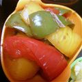 あきとのはは's cooksnap of when they made ピーマンとパプリカのきんぴら.