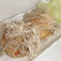 きらり流れ星's cooksnap of when they made とろろ昆布でお化け☆おむすび.