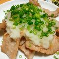 korokoro0's cooksnap of when they made おつまみに✿豚トロ焼き～おろしポン酢で～.