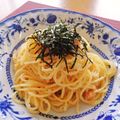 にゃんた１０４'s cooksnap of when they made たらこスパゲティ.