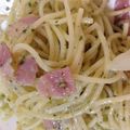 モカぷりん♪'s cooksnap of when they made 茸とベーコンのバジルなクリームパスタ♡.