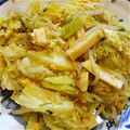 マハロー♡'s cooksnap of when they made キャベツチャンプルーカレー風味.