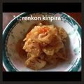 Sungjong's cooksnap of when they made れんこんのきんぴら.