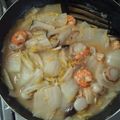 hirarei's cooksnap of when they made 白菜と海老のごまクリーム煮.